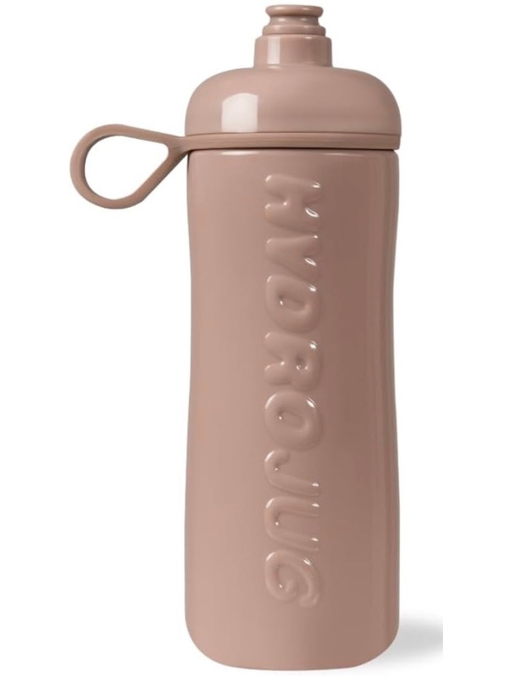 HydroJug Squeeze Water Bottle in Mauve Pink 20 oz.